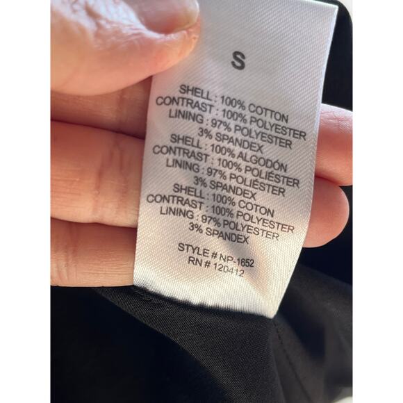 Nia The Brand Smith Black Bubble Mini Skirt Contrast Waistband K-Pop Small - Picture 6 of 7